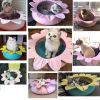 Detachable House Pet Mat Stylish Pet Bed Pet House Kennel,Pet Bolster Bed#T