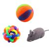 Durable Dog Toys Pet Toys Various Random Colors Cat Toys Balls Grind Teeth Training Balls, #A10