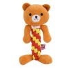Durable Dog Toys Pet Toys Various Random Colors Ropes Toys Grind Teeth Training Ropes, #B8