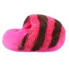 Durable Dog Toys Pet Toys Various Stripe Colors Toys Grind Teeth Training Slippers, Rose Brown