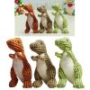 Durable Dog Toys Pet Toys Various Colors Grind Teeth Training Dinosaur Toy, Light Brown