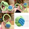 Durable Dog Toys Pet Toys Various Colors Ropes Toys Grind Teeth Training, Knot Ball Four-piece