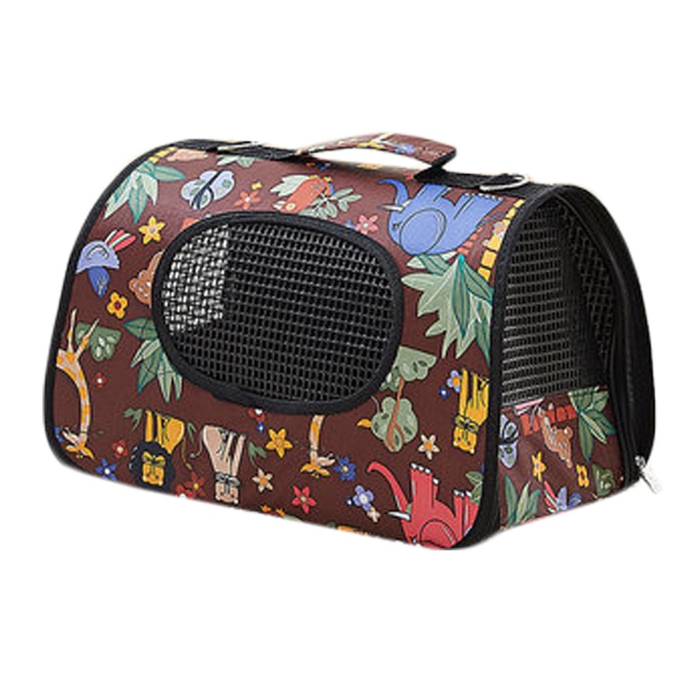 Foldable Soft-Sided Dog/Cat/Pet Carrier Travel Kennel Up to 2.5 kg-Zoo