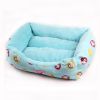 Soft Warm Indoor Quiet Time Pet Bed/sofa,NO.2,blue