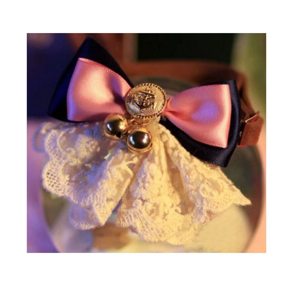 Pet Accessories Bow - Cats and Dogs Tie Bells--Lace