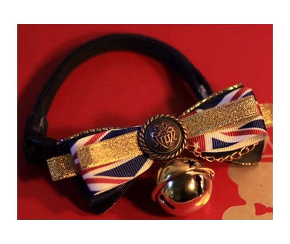 Pet Accessories Bow - Cats and Dogs Tie Bells-England