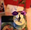 Pet Accessories Bow - Cats and Dogs Tie Bells-Purple
