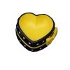 5-Inch [Lovely Yellow Bow] Ceramic Cat Food Bowl , Pet Bowl (12.8*12.8*5cm)