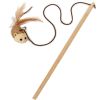 Interactive Educational Toy for Pet -- Natural Wooden Cat Toy [Mouselet]