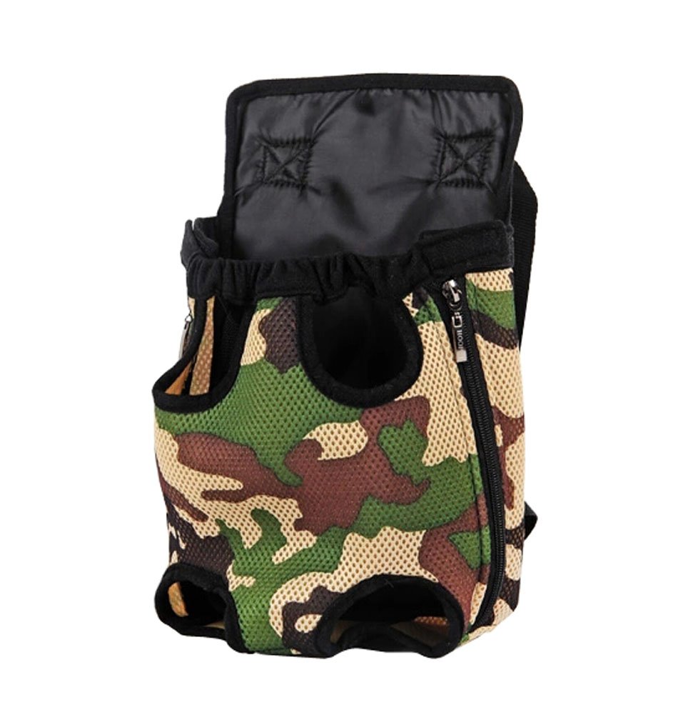 Outdoor Travel Front Backpack Carrier Bag For Pets CAMO (Suitable for 0-2.5kg)