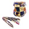Vest Style Blue Bear Pattern Dogs Harness Supplies Pets Leash Collar, L Size