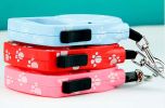 Unicersal Leash Collar Pets Harness Supplies ( White Step Style, 5m Long )