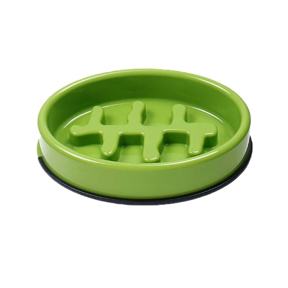 Dog Bowl Pet Bowl Food Slow Feed Bowl for Dogs Cats 10.2 x 7"