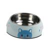 Cute Dog Bowls Dog Dishes Pet Bowl for Dogs Cats Stainless Steel Dog Bowls