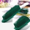 Pet Cleaning Supplies-Cat/Dog Long Handle Rubber Grooming Brush,Random Colors