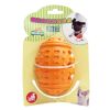 Non-toxic Latex Leaky feeder [Thorn Ball]--Durable Cleaning Teeth Chew Toy