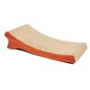 Natural Wood [Red Sandalwood] Veneer Corrugated Paper Cat Scratching Pad/Board