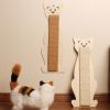Natural Sisal Cat Scratching Board,Hanging Wall Catch Column,BROWN (59*21*2.5cm)