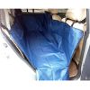 Waterproof Oxford Fabric Pet Car Seat Cover Dog Mat for Rear Seat, Blue