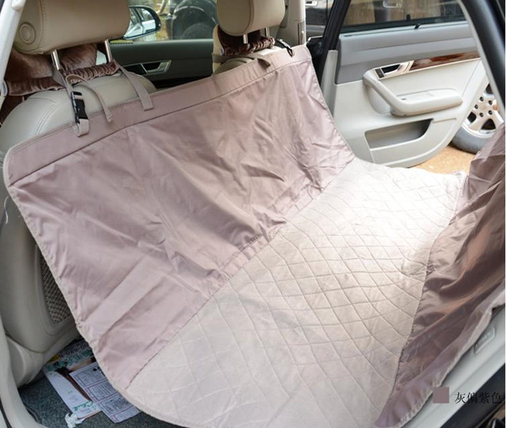 Waterproof Bench Seat Cover for Pets PURPLE - One Size Fits All 57"Wx55"L