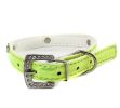 Adjustable Rhinestone Studded Color Collar for Dogs (Size:W1.4cm, L37cm)