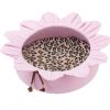 Small Medium Cat Sunflower Bed Pet Condo House Sleeping Bed for Cats and Pet #4