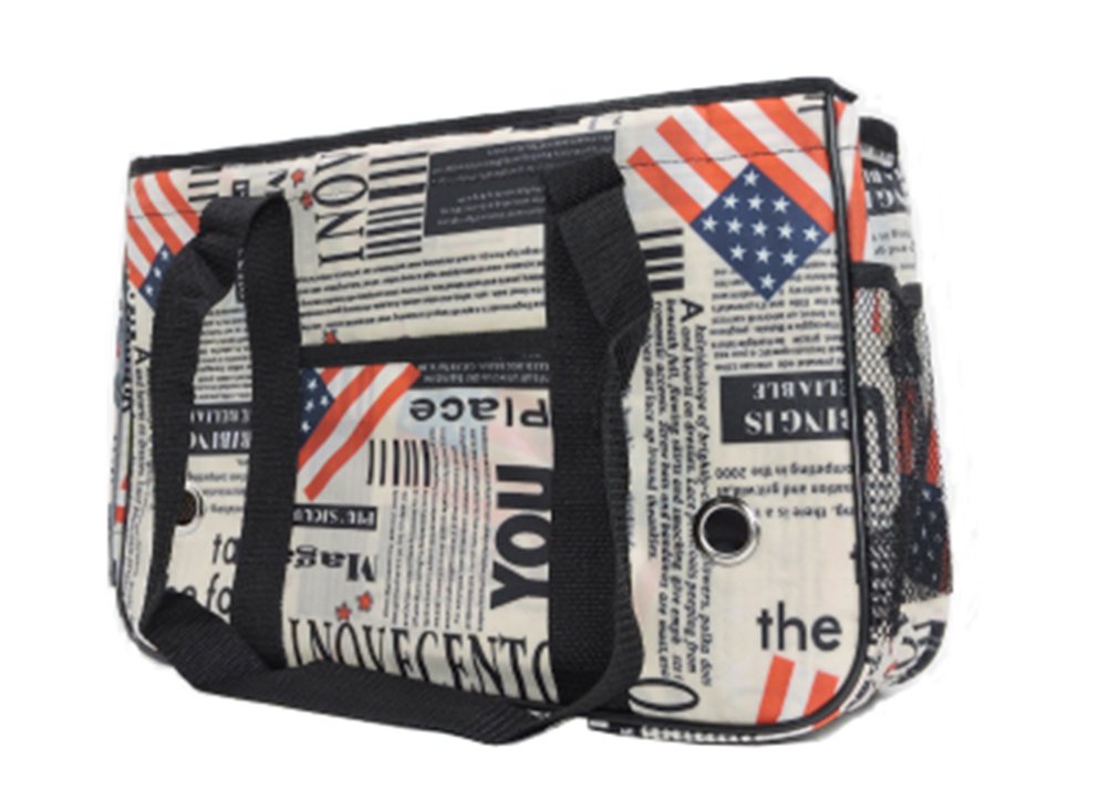 Pet Carrier Soft Sided Travel Bag for Small dogs & cats- Airline Approved #30