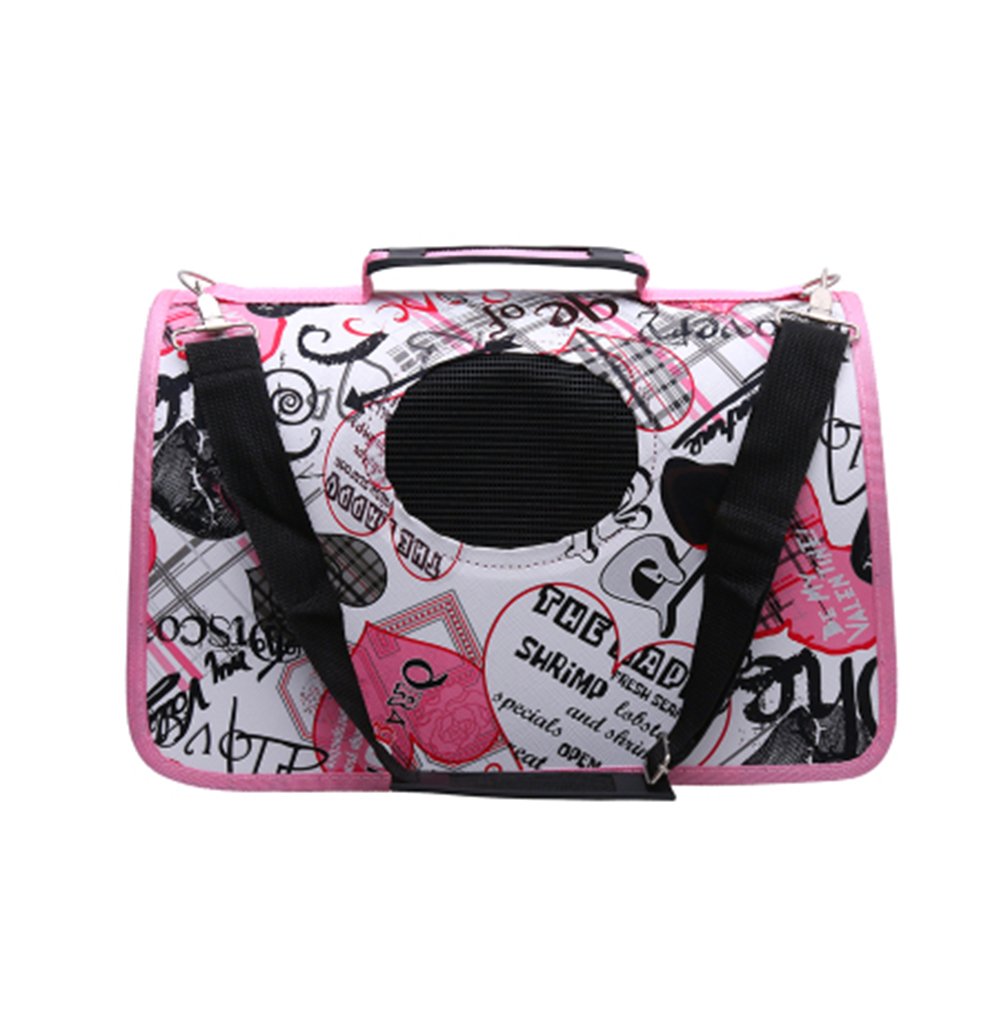 Pet Carrier Soft Sided Travel Bag for Small dogs & cats- Airline Approved #37