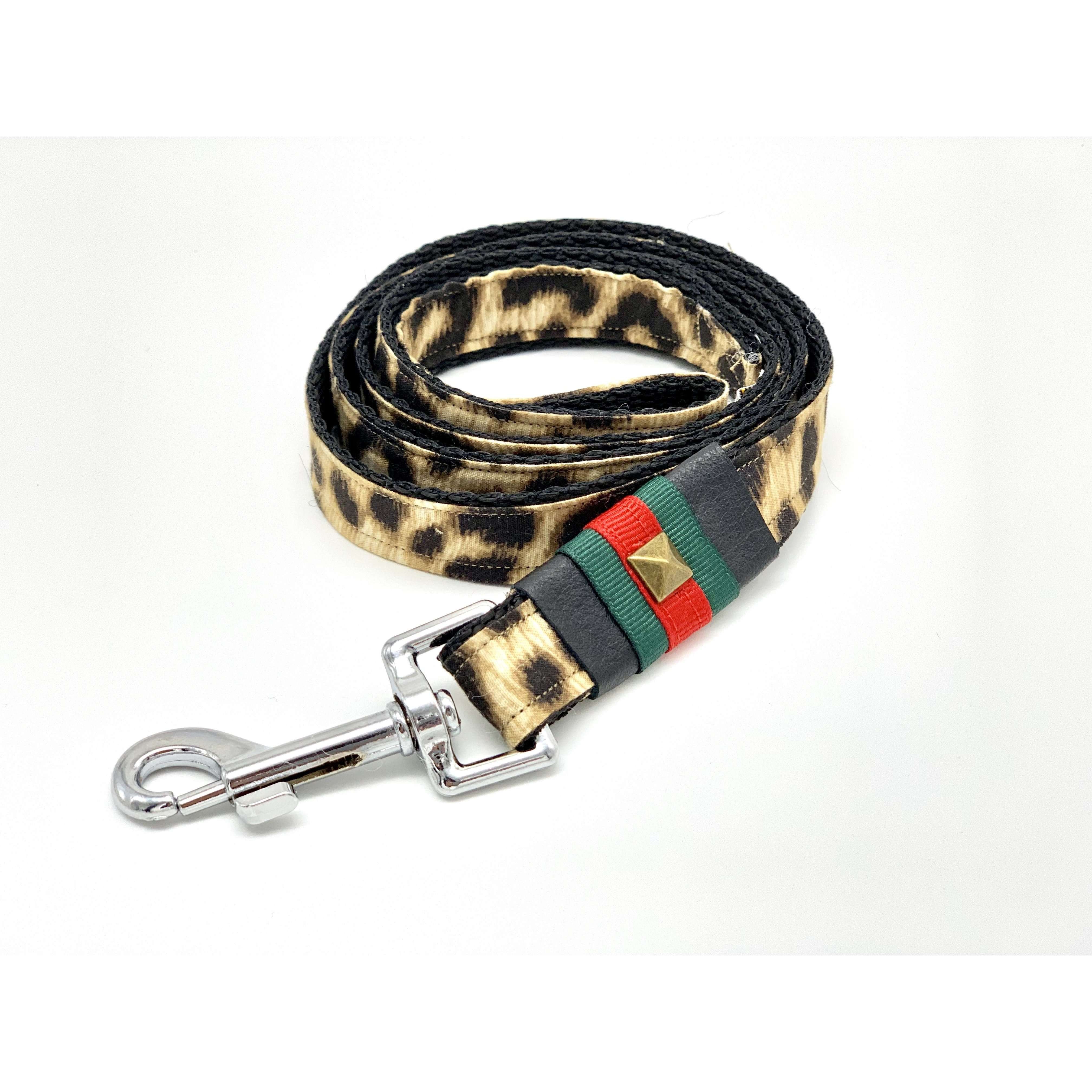 Anubis leopard dog leash