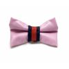Kitsune shiny pink bow tie
