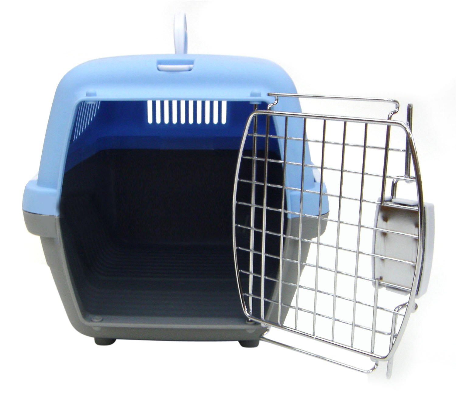 Small Plastic Carrier for Small Animal, Blue