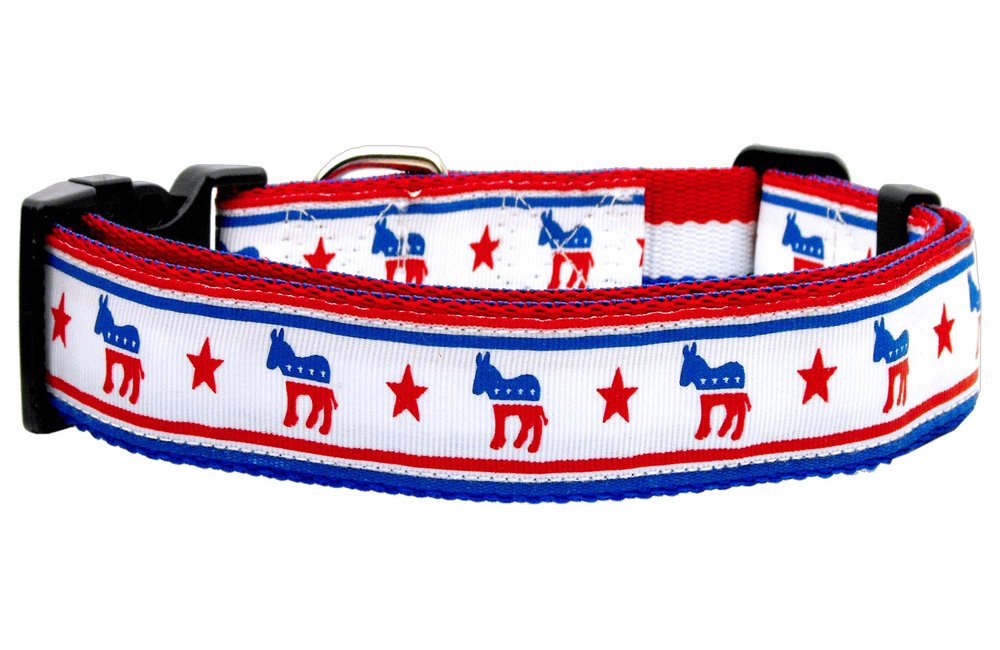 Political Nylon Democrat Med