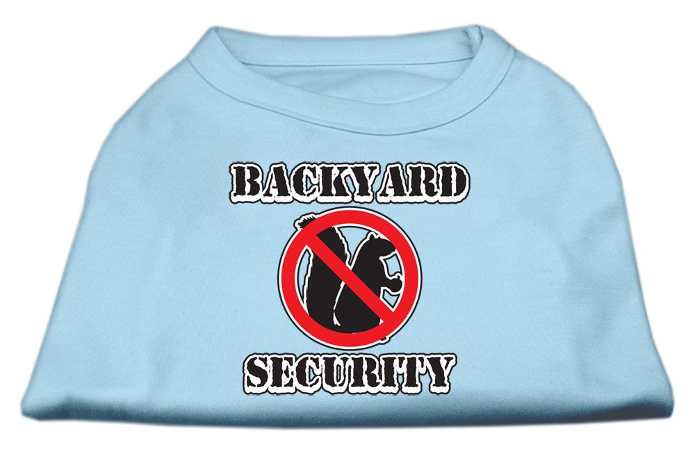 Backyard Security Screen Print Shirts Baby BLargeue Large (14)