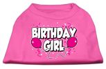 Birthday Girl Screen Print Shirts Bright Pink XX Large (18)