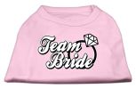 Team Bride Screen Print Shirt Light Pink XXXL (20)