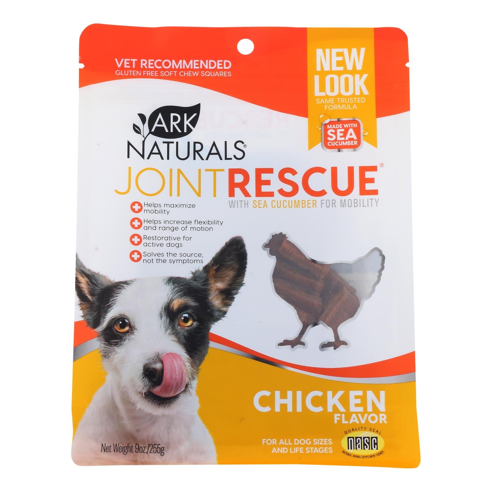 Ark Naturals Sea Mobility Joint Rescue Chicken Jerky - 9 oz (Pack of 3)