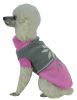 Snow Flake Cable-Knit Ribbed Fashion Turtle Neck Dog Sweater