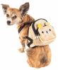 Pet Life  'Teddy Tails' Dual-Pocketed Compartmental Animated Dog Harness Backpack
