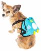 Pet Life  'Waggler Hobbler' Large-Pocketed Compartmental Animated Dog Harness Backpack