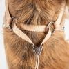 Pet Life  Luxe 'Furracious' 2-In-1 Mesh Reversed Adjustable Dog Harness-Leash W/ Removable Fur Collar