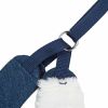 Pet Life  Luxe 'Pom Draper' 2-In-1 Mesh Reversed Adjustable Dog Harness-Leash W/ Pom-Pom Bowtie