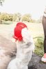 Pet Life  'Sea Spot Sun' Uv Protectant Adjustable Fashion Mesh Brimmed Dog Hat Cap