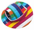 Pet Life  'Colorfur' Uv Protectant Adjustable Fashion Canopy Brimmed Dog Hat Cap