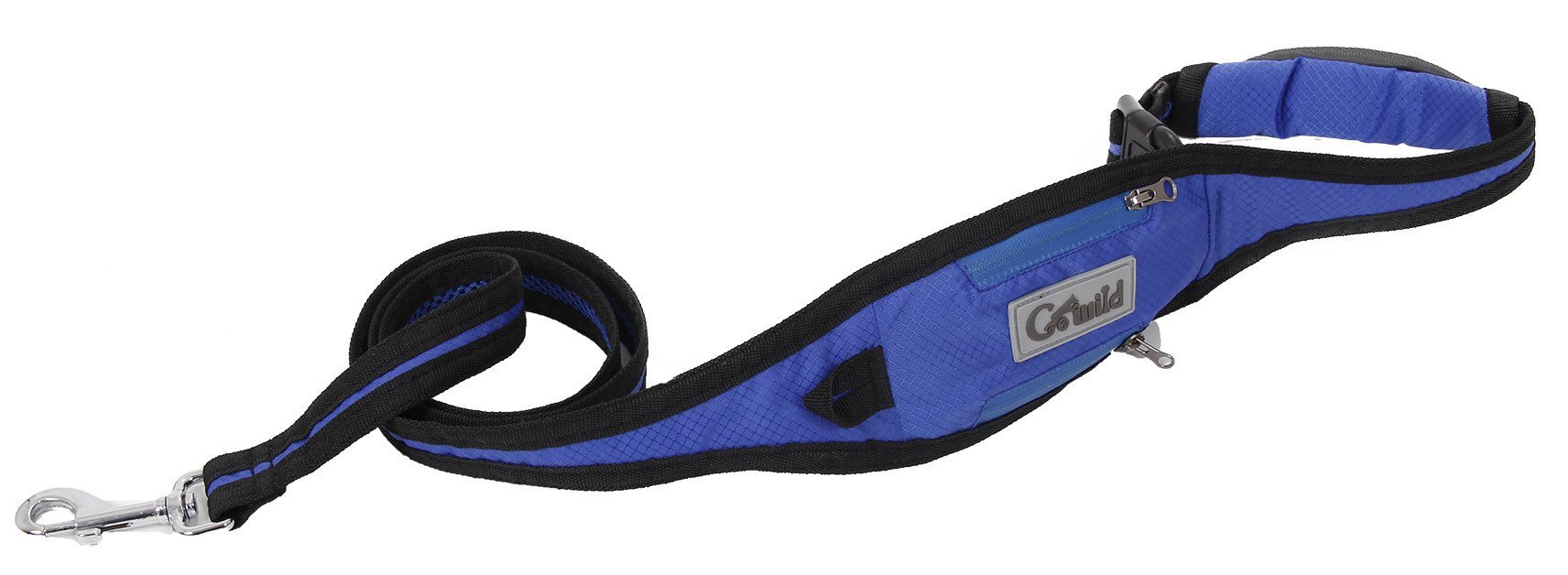 Pet Life Echelon Hands Free And Convertible 2-In-1 Training Dog Leash And Pet Belt With Pouch