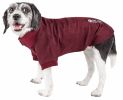 Pet Life  Active 'Fur-Flexed' Relax-Stretch Wick-Proof Performance Dog Polo T-Shirt