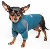 Dog Helios  'Eboneflow' Mediumweight 4-Way-Stretch Flexible And Breathable Performance Dog Yoga T-Shirt