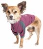 Dog Helios  'Eboneflow' Mediumweight 4-Way-Stretch Flexible And Breathable Performance Dog Yoga T-Shirt