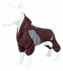Pet Life  Active 'Fur-Breeze' Heathered Performance 4-Way Stretch Two-Toned Full Bodied Hoodie