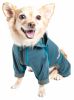 Dog Helios  'Namastail' Lightweight 4-Way Stretch Breathable Full Bodied Performance Yoga Dog Hoodie Tracksuit
