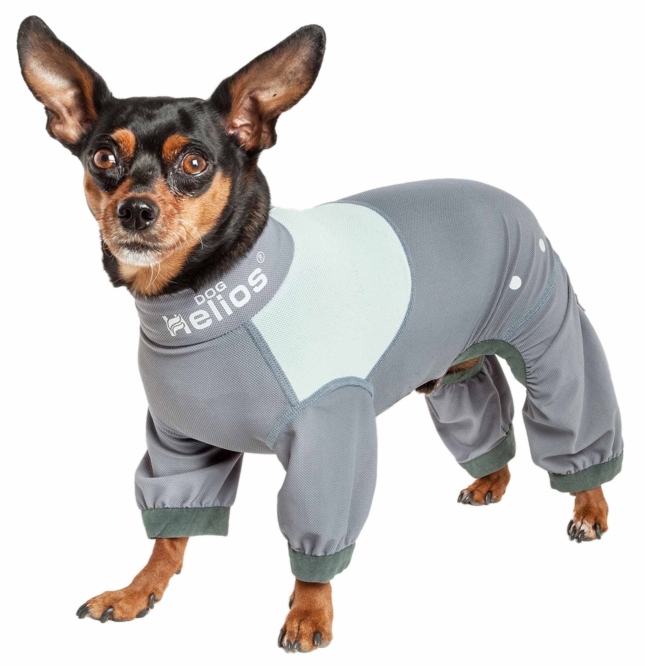 Dog Helios  'Tail Runner' Lightweight 4-Way-Stretch Breathable Full Bodied Performance Dog Track Suit
